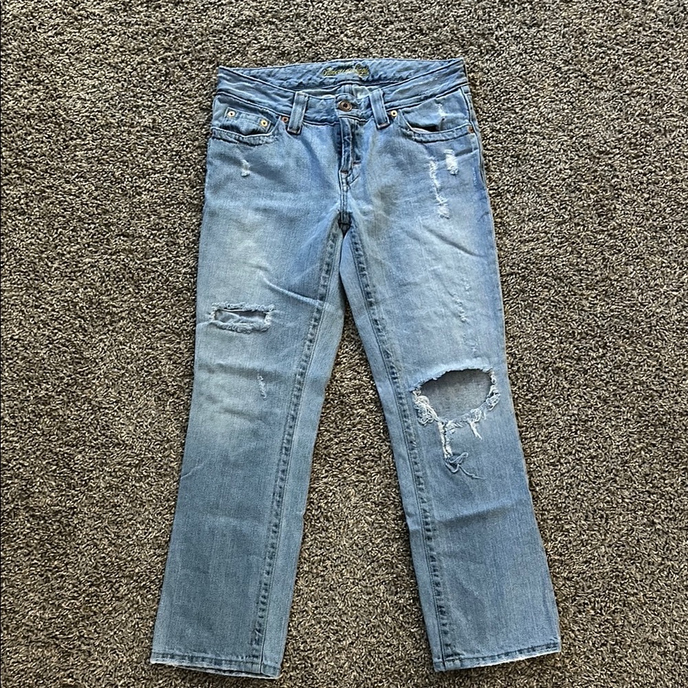 American Eagle Outfitters Blue Boyfriend Jeans